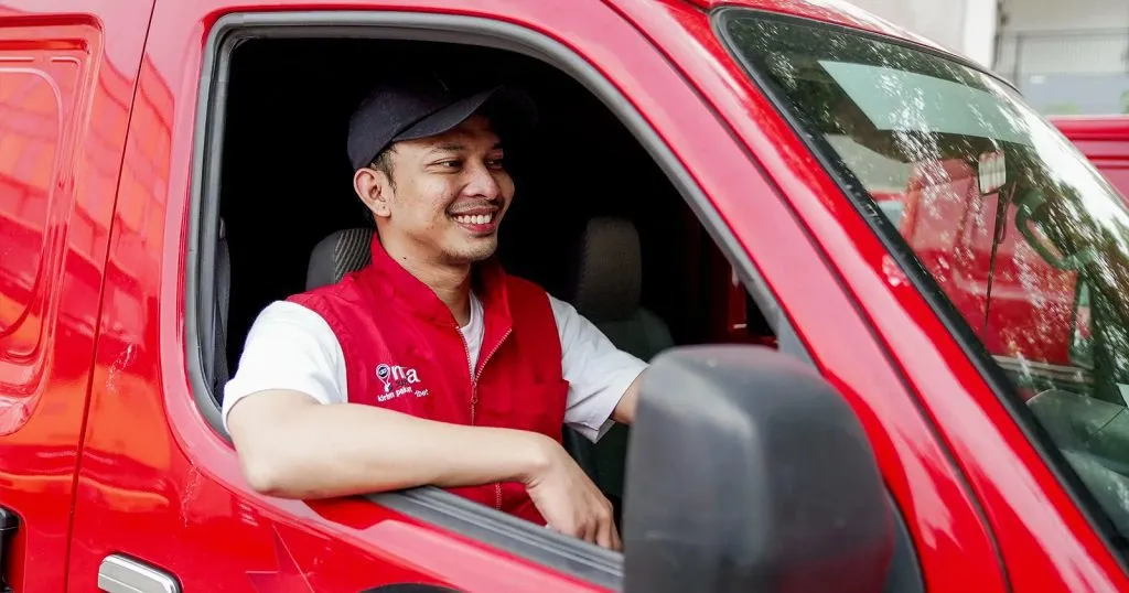 On Vehicle for Delivery Artinya