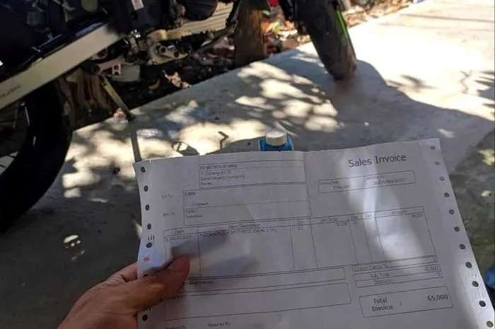 kwitansi jual beli motor