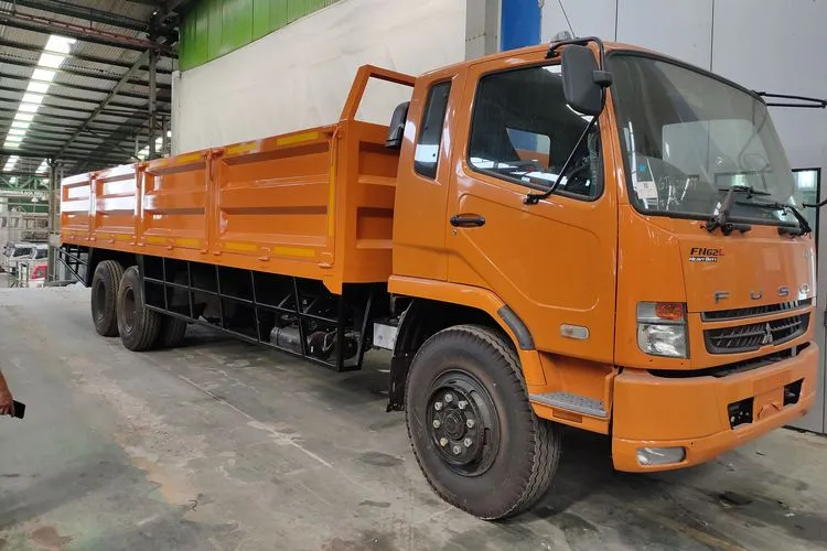 ukuran bak truk engkel 6 roda