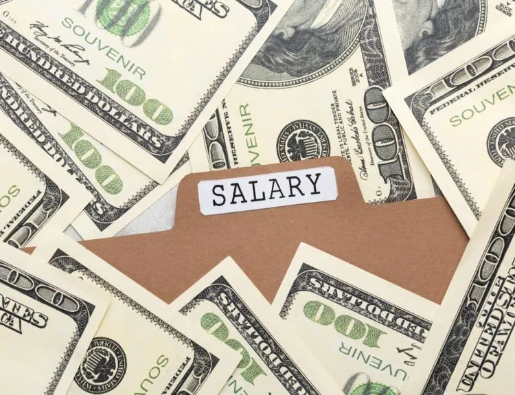 current salary adalah