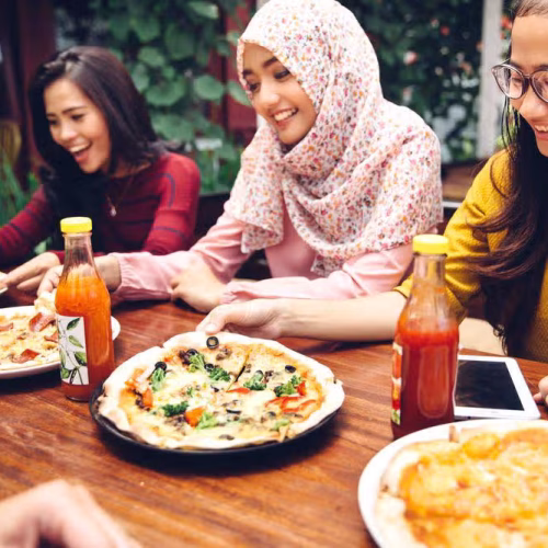 dine in artinya