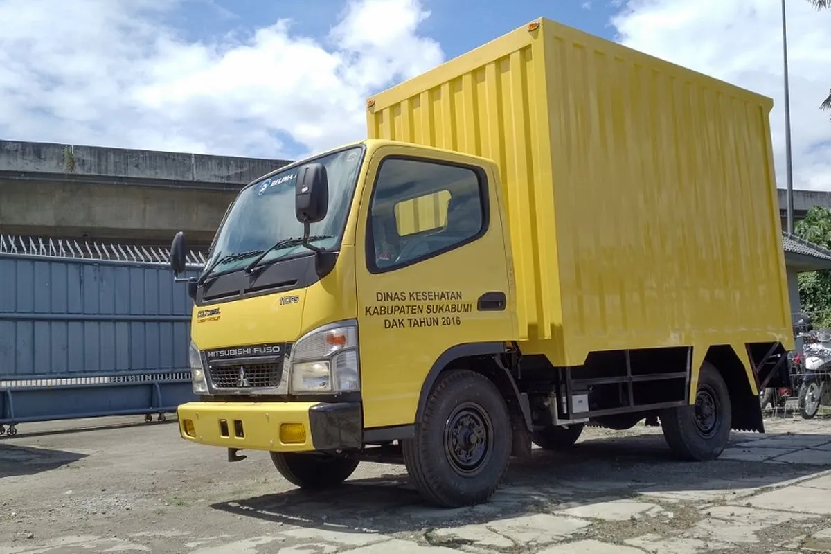 lebar bak truk engkel
