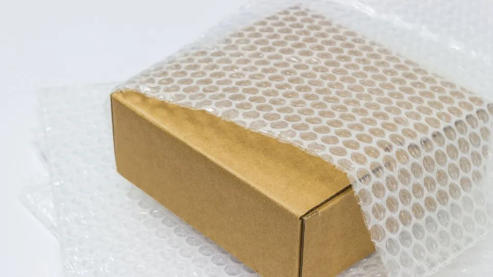 posisi bubble wrap yang benar