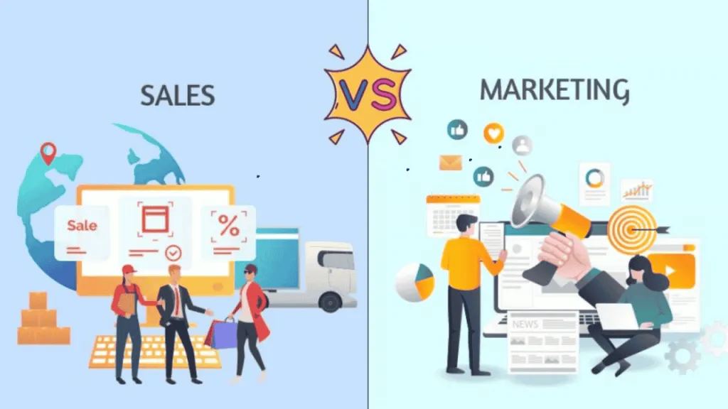 perbedaan sales dan marketing
