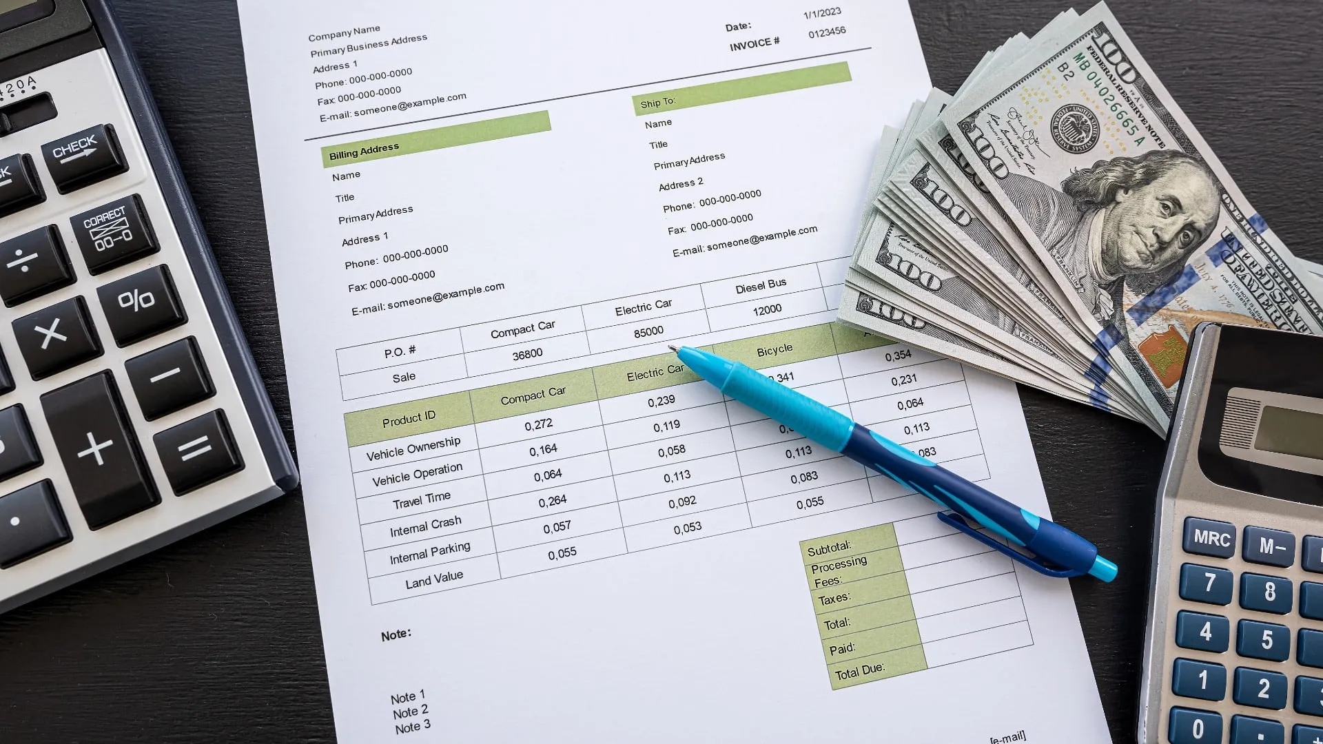 cara membuat invoice