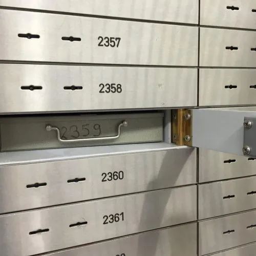 safety box bank