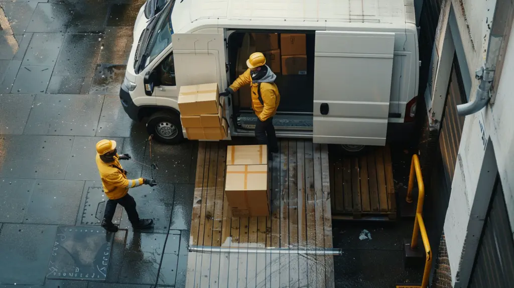 received at inbound station